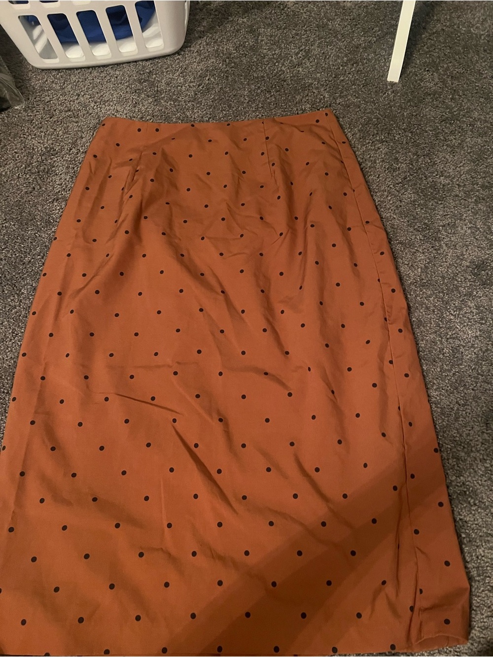 Dainty Jewells Rust Terracotta Modest skirt Size Small (Vintage Tag)